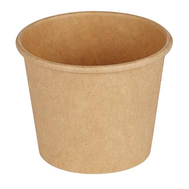 Kraft Dressingbæger Brun 90 ml/3 oz PE-coating - 100 stk/ps