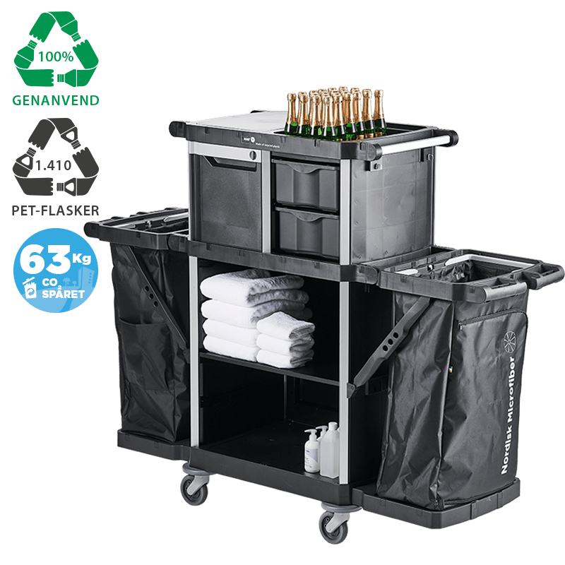 Nordic Recycle Trolley 2.0 HoReCa, Large
