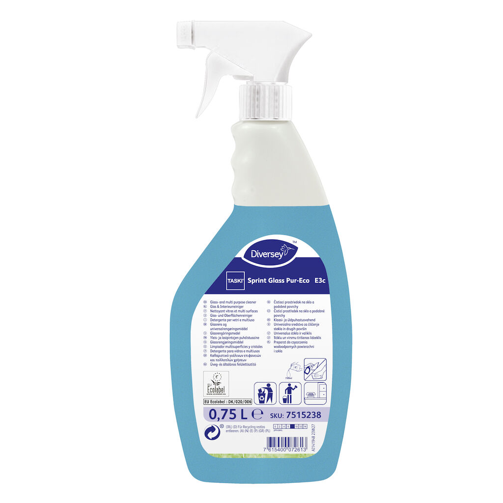 Sprint Glass Pur-Eco E3c Glasrens - 750 ml/fl