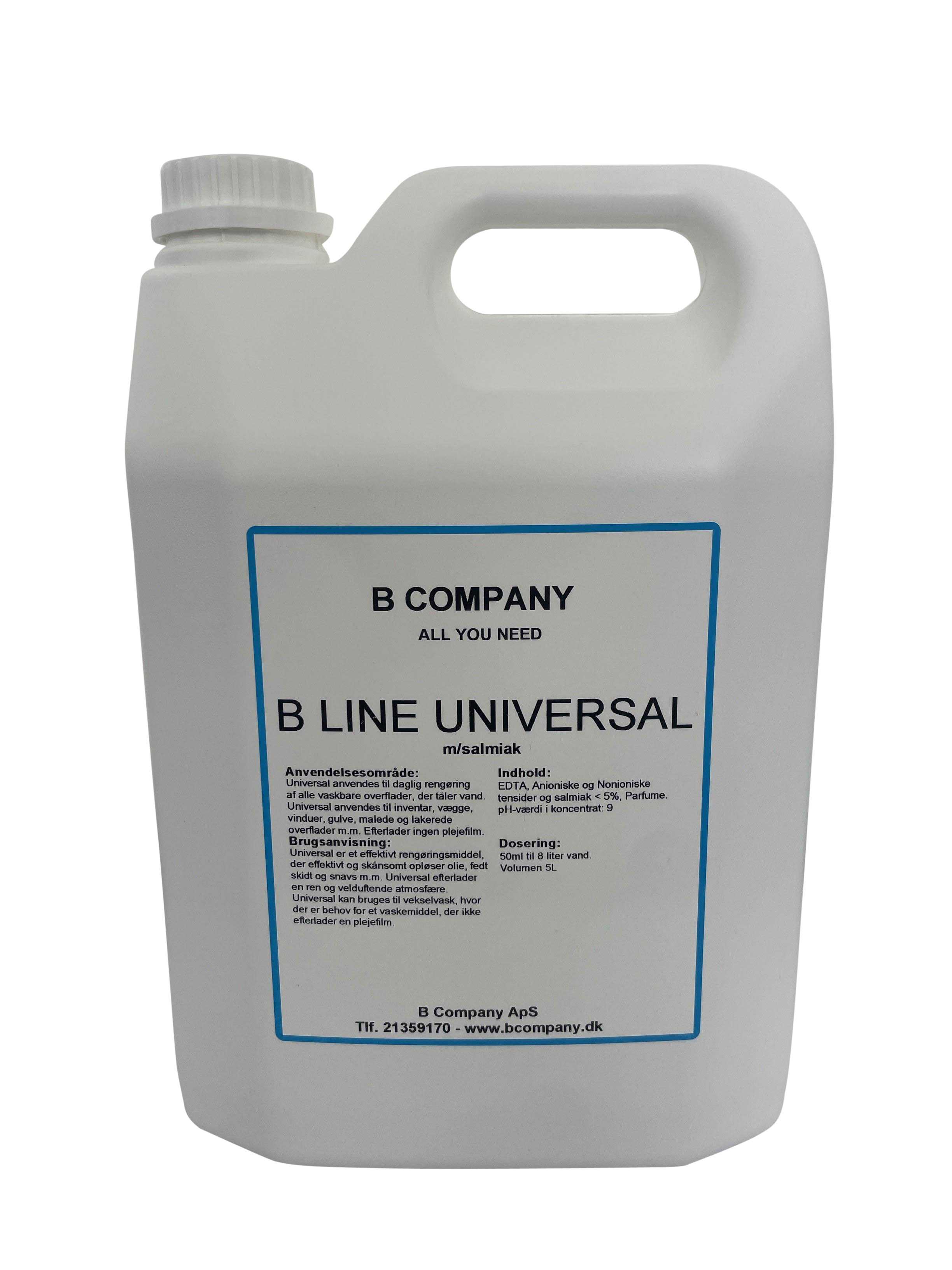 Universalrengøringsmiddel m/Salmiak - 5 L