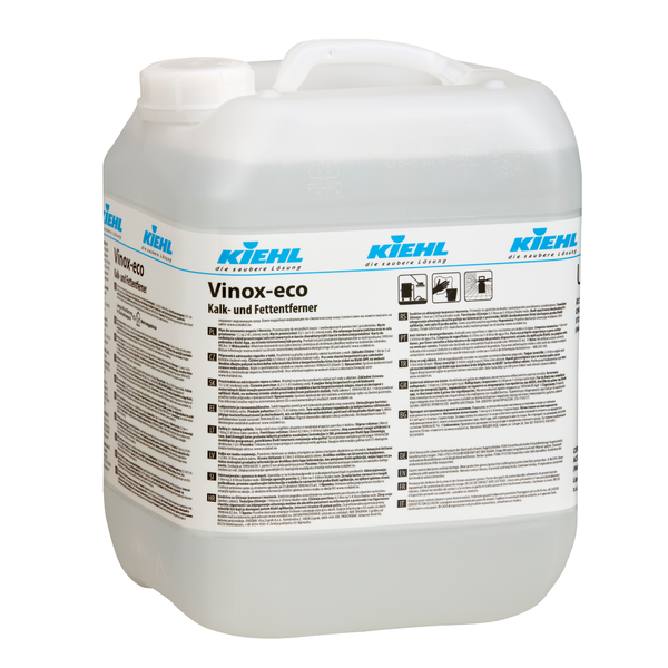 Kiehl Vinox Eco Kalk-/Fedtfjerner fødevareområder - 10 L