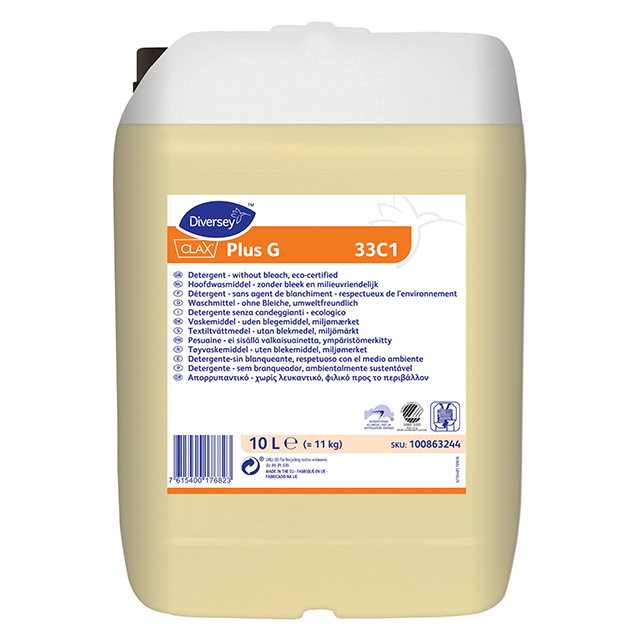 Clax Plus G 33C1 Flydende Tøjvask Svanemærket - 20 L