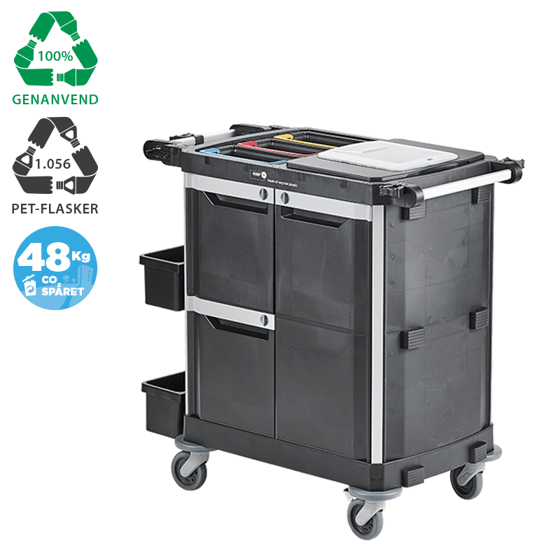 Nordic Recycle Trolley 2.0 Eksklusiv Designlinje Medium