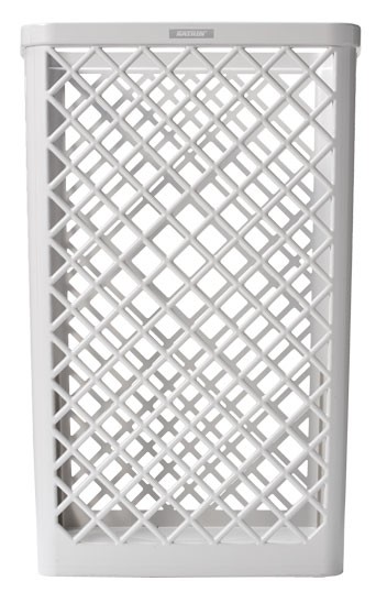 Katrin Affaldskurv Hullet 40 Liter, Hvid - 1 stk