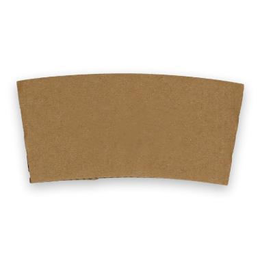 Pap Manchet Kaffebæger Brun 300-400 ml - 10 ps x 100 stk/krt