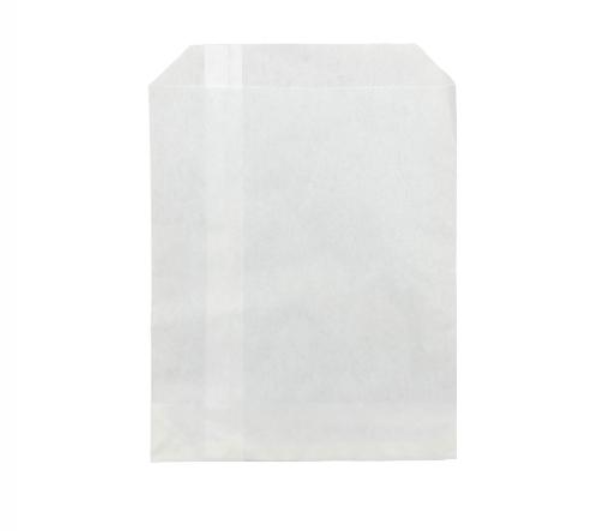 Bagerpose 0.25 kg 140 x 170 + 20 mm 40 gr Hvid - 1000 stk/krt