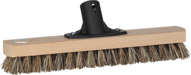 Vikan Gulvskrubbe stiv 30.5 cm Brun Træ