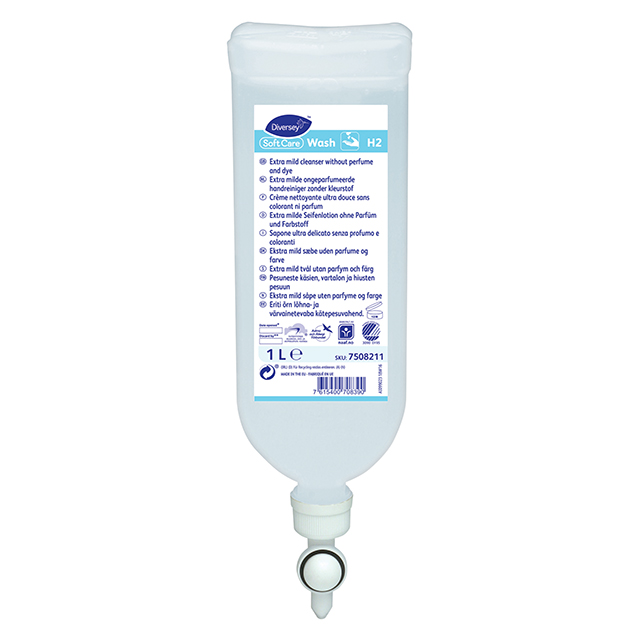Soft Care Sensitive Håndsæbe - 6 fl x 1 L/krt