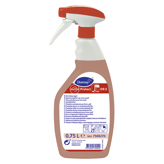 Suma Protect D9.5 Klar-til-brug Ovn- & Grillrens - 750 ml/fl