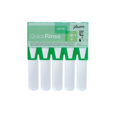 Plum øjenskyller QuickRinse ampuller t/QuickSafe skabe 20 ml