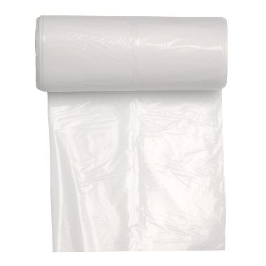 Spandepose m/fals 15L 15 my 37 x 50 cm Hvid LDPE - 25 rl/krt