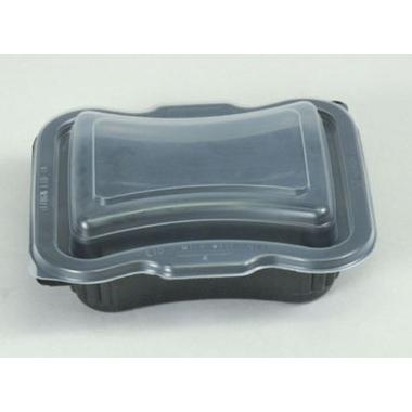 Låg Gastro 162 x 132 x 23 mm PP Klar - 864 stk/krt