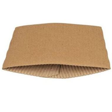 Pap Manchet til Kaffebæger Brun 250 ml/8 oz - 1000 stk/krt