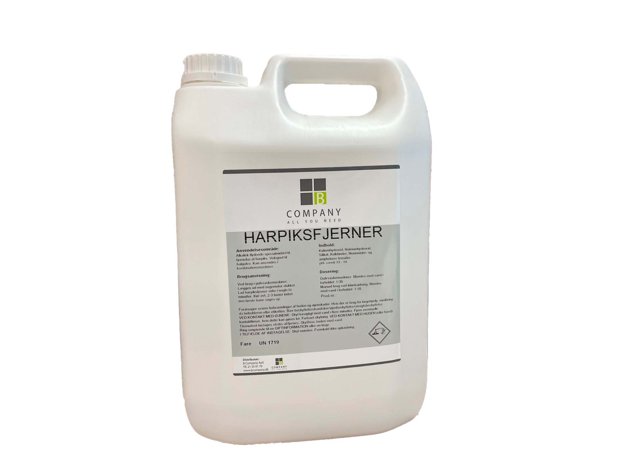 Harpiksfjerner - 10 L/dnk