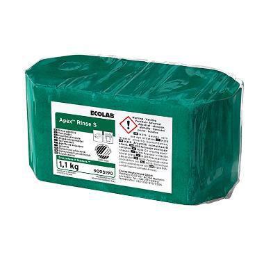 Ecolab Apex Rinse Maskinopvask/Afspænding koncentreret 2 pk x 1.1 kg/krt