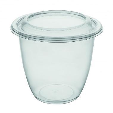 Klar Bæger 750 ml Ø129 x 109 mm RPET - 42 stk/pk