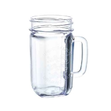 Flergangs Drikkeglas Drinking Jar 41 cl Klar - 24 stk/pk