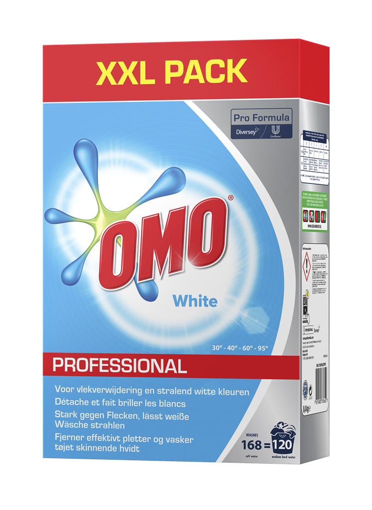 Omo Vaskepulver Professional m. parfume Hvidt - 7 kg