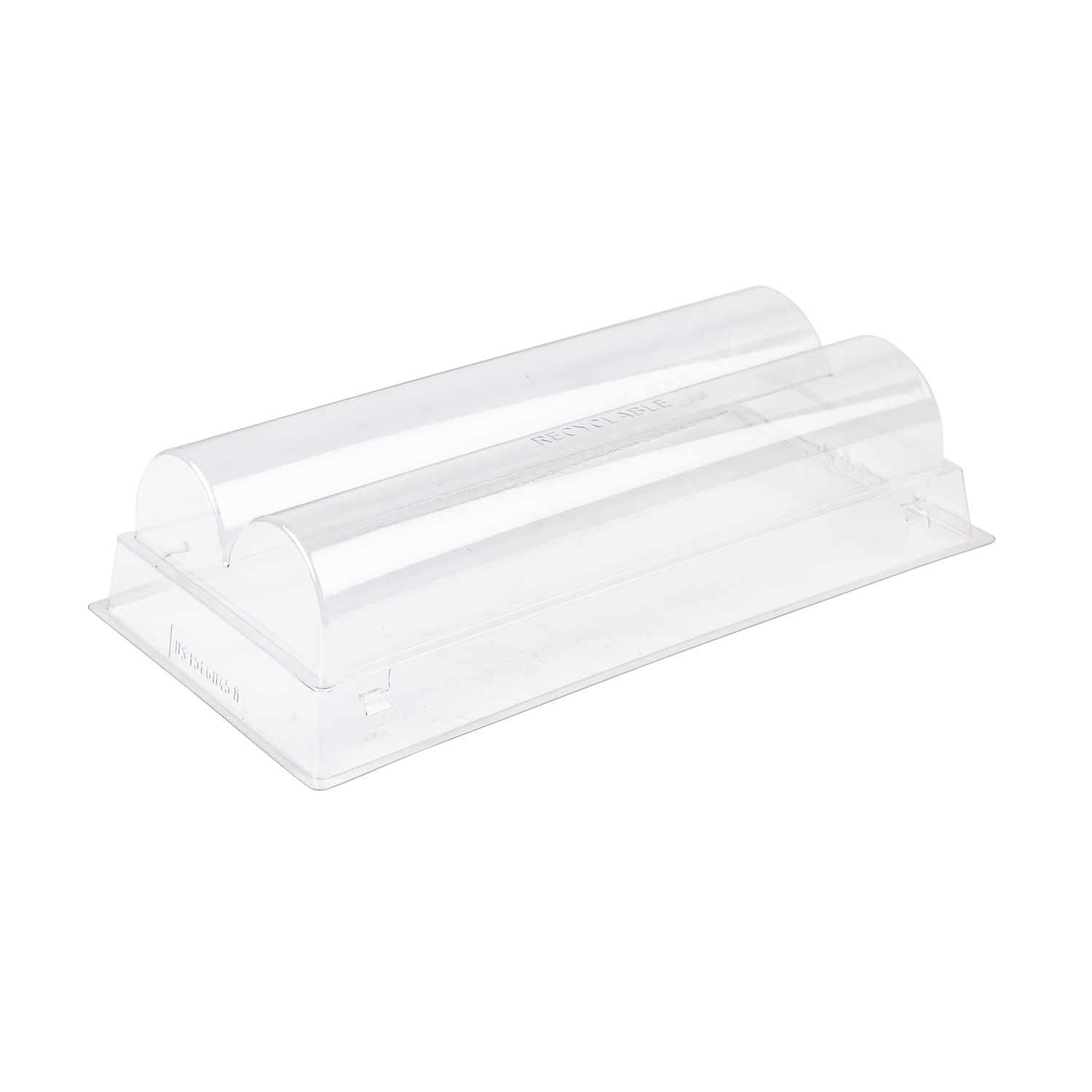 rPET Låg 181 x 93 x 44 mm Klar - 455 stk/krt