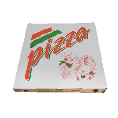 Pizzaæske Buon Appetito 30x30x3 cm, hvid - 100 stk/krt
