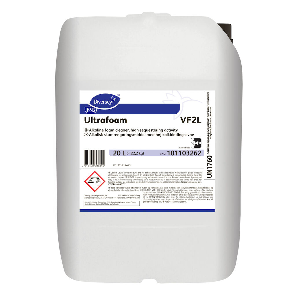 Ultrafoam VF2L Skumrengøring - 20 L/dnk