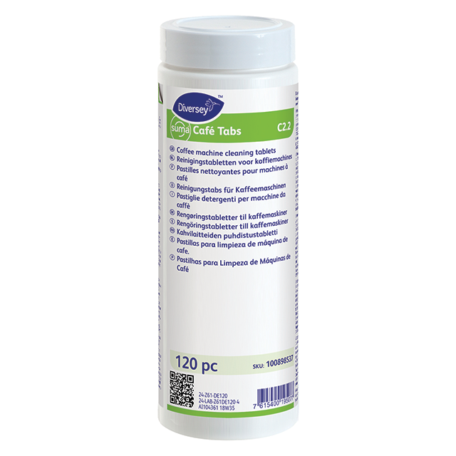 Suma Cafe Tabs C2.2 Rensemiddel - 120 stk/fl
