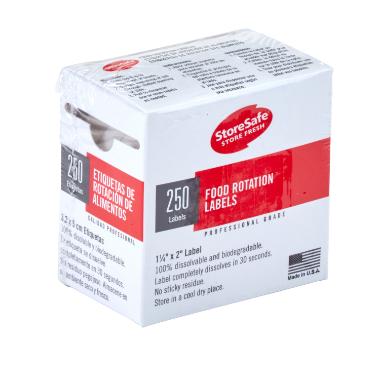 Cambro Etiket 30x50 mm Vandopløselig til Sporbarhed - 1 rl