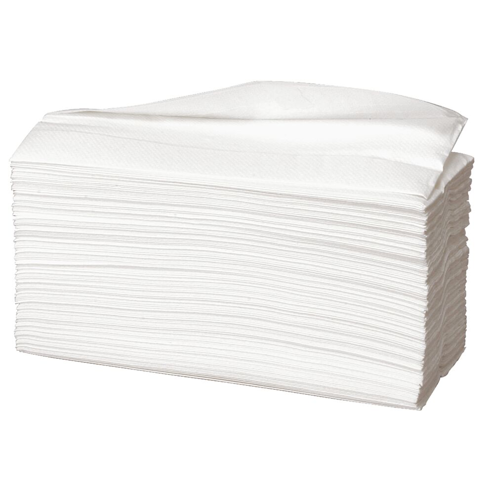 Håndark Care-Ness Excellent 2-lags C-fold 31 x 23 cm Hvid - 20 pk x 153 ark/krt
