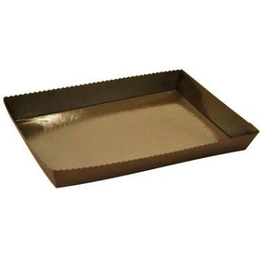 Kageform Easy Bake Brun PET 280 x 380 x 45 mm - 200 stk/krt
