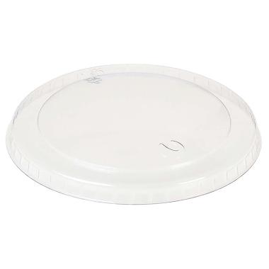 Plastlåg Klar Ø75 mm Bionedbrydelig PLA - 50 stk/pk