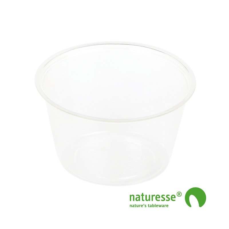 PLA Dressingbæger Klar 60 ml, Ø70 x 26 mm - 100 stk/pk