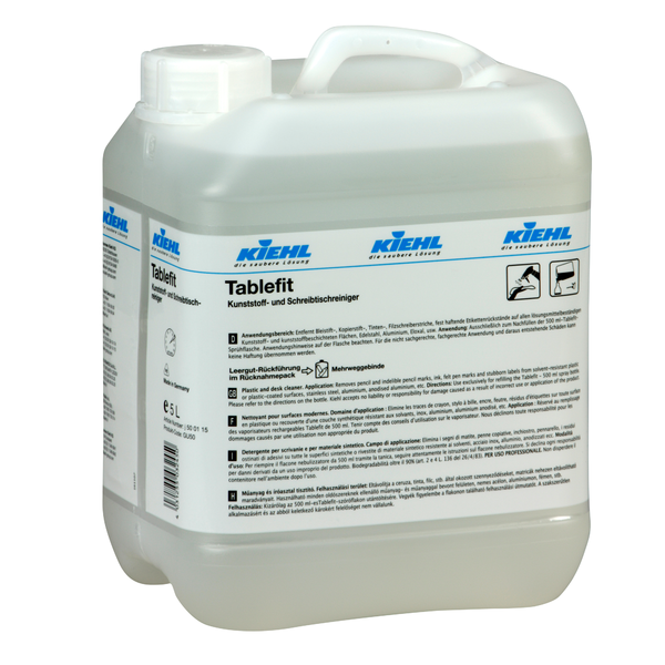 Kiehl Tablefit Plast & Skrivebordsrens - 5 L