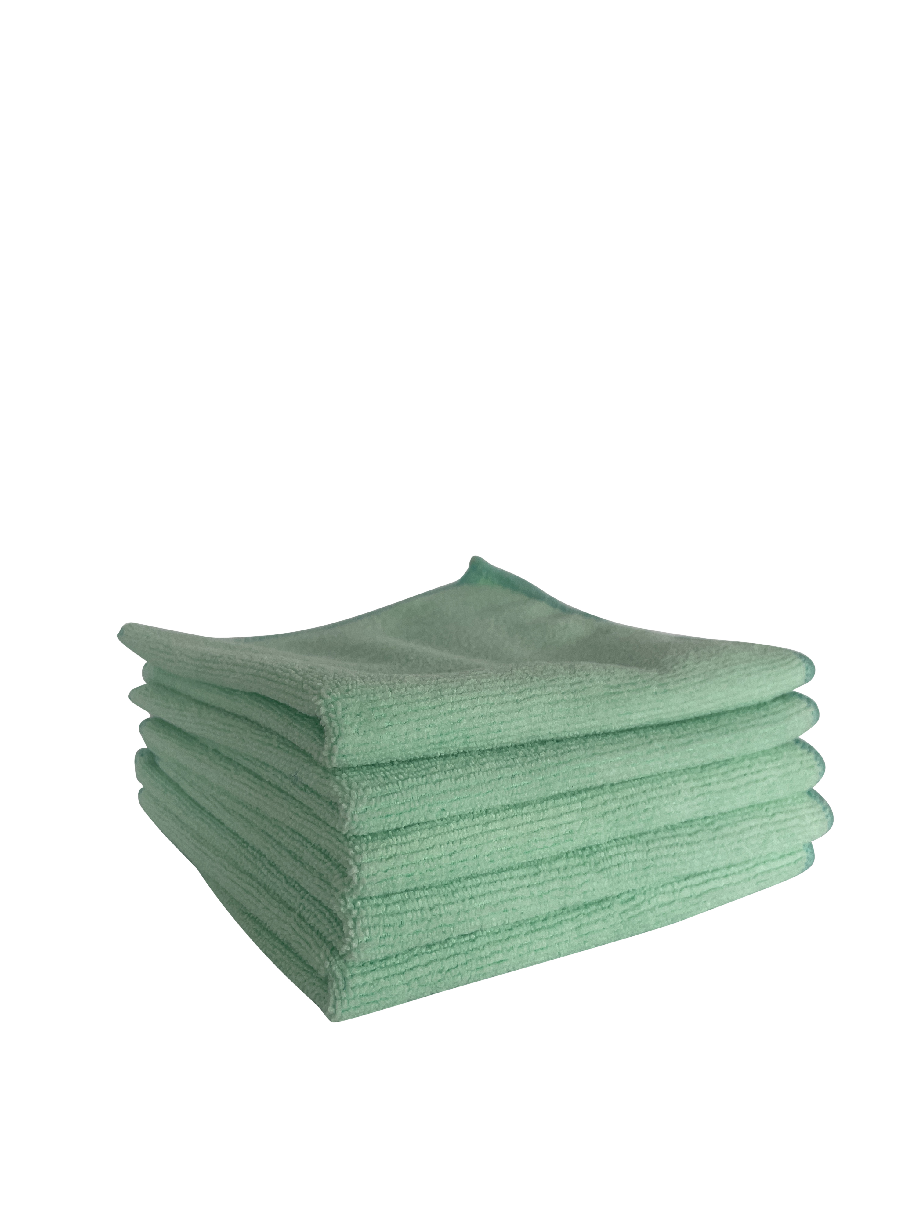 Microfiberklud 40 x 40 cm Grøn - 10 stk/pk