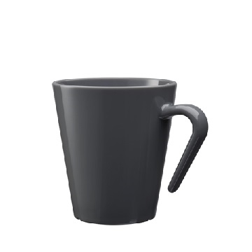 Flergangs Kaffekrus Coffee Stack 27 cl Mørk Grå - 24 stk/pk
