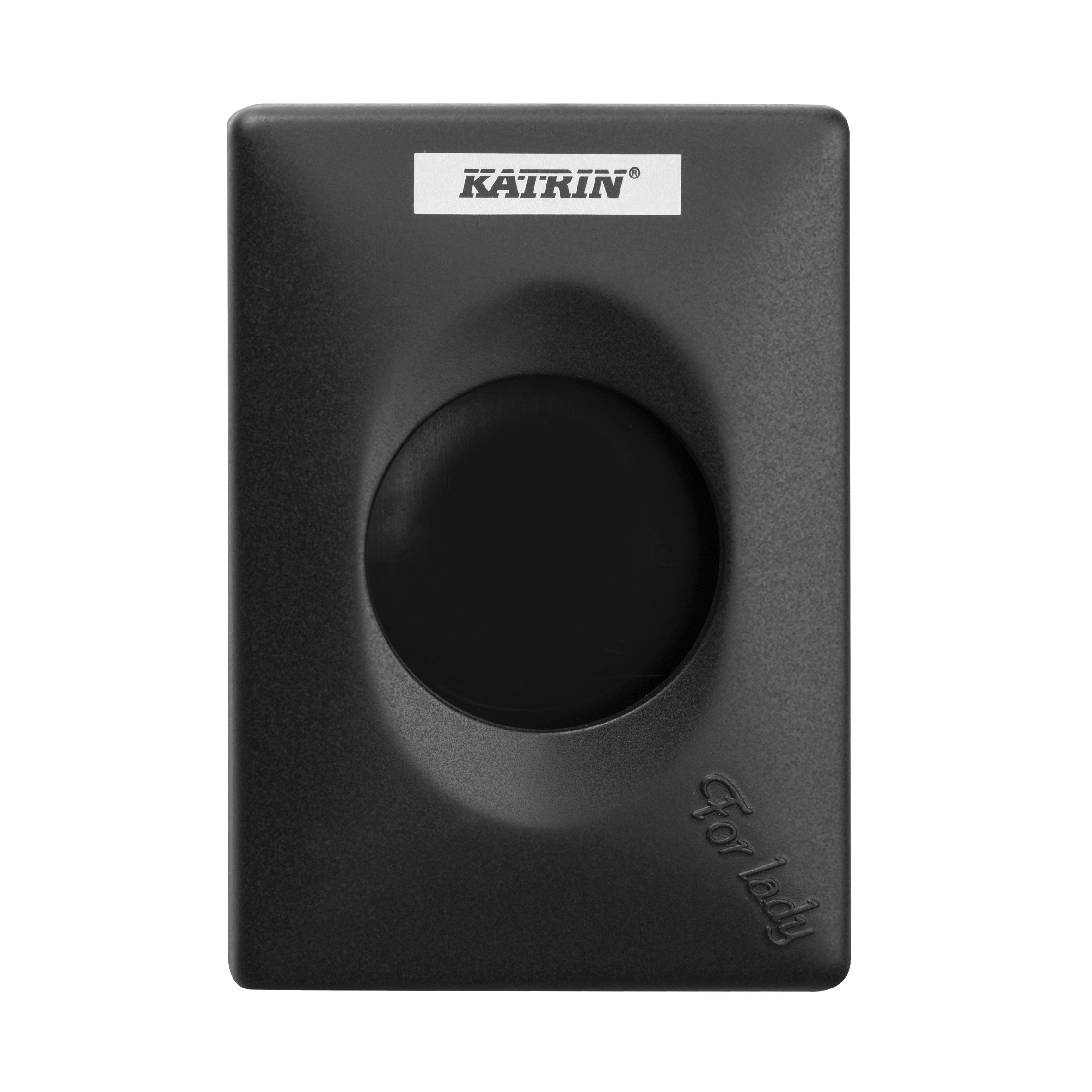 Katrin hygiejnepose dispenser, Sort - 1 stk