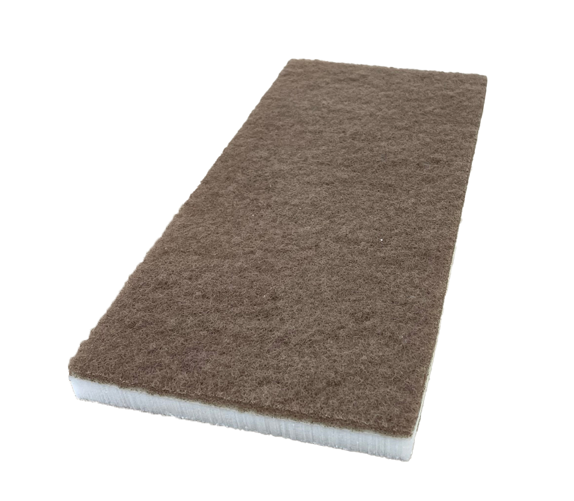 Fimap Melamin Pad Orbitizer, 15 x 32 cm Hvid/Brun - 1 stk