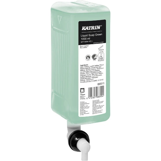 Katrin Flydende sæbe Green - 1000 ml/fl