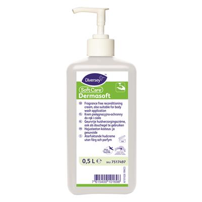 Soft Care Dermasoft Håndcreme uden parfume 500 ml - 10 fl/krt