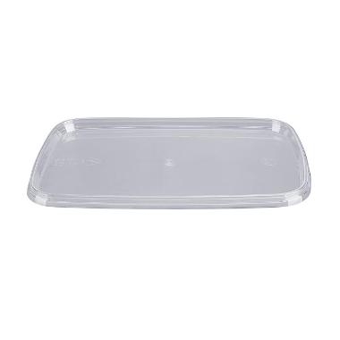 Plastlåg Klar 192 x 129 x 8 mm PP - 1260 stk/krt