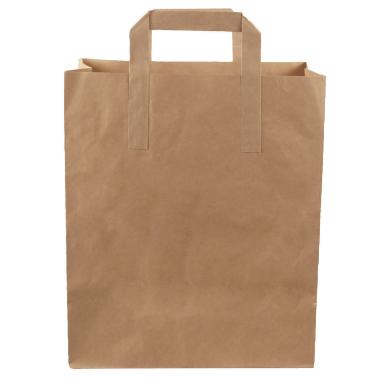 Bærepose Verive 18 L 70 gr m. Hank Kraft Brun - 250 stk/krt