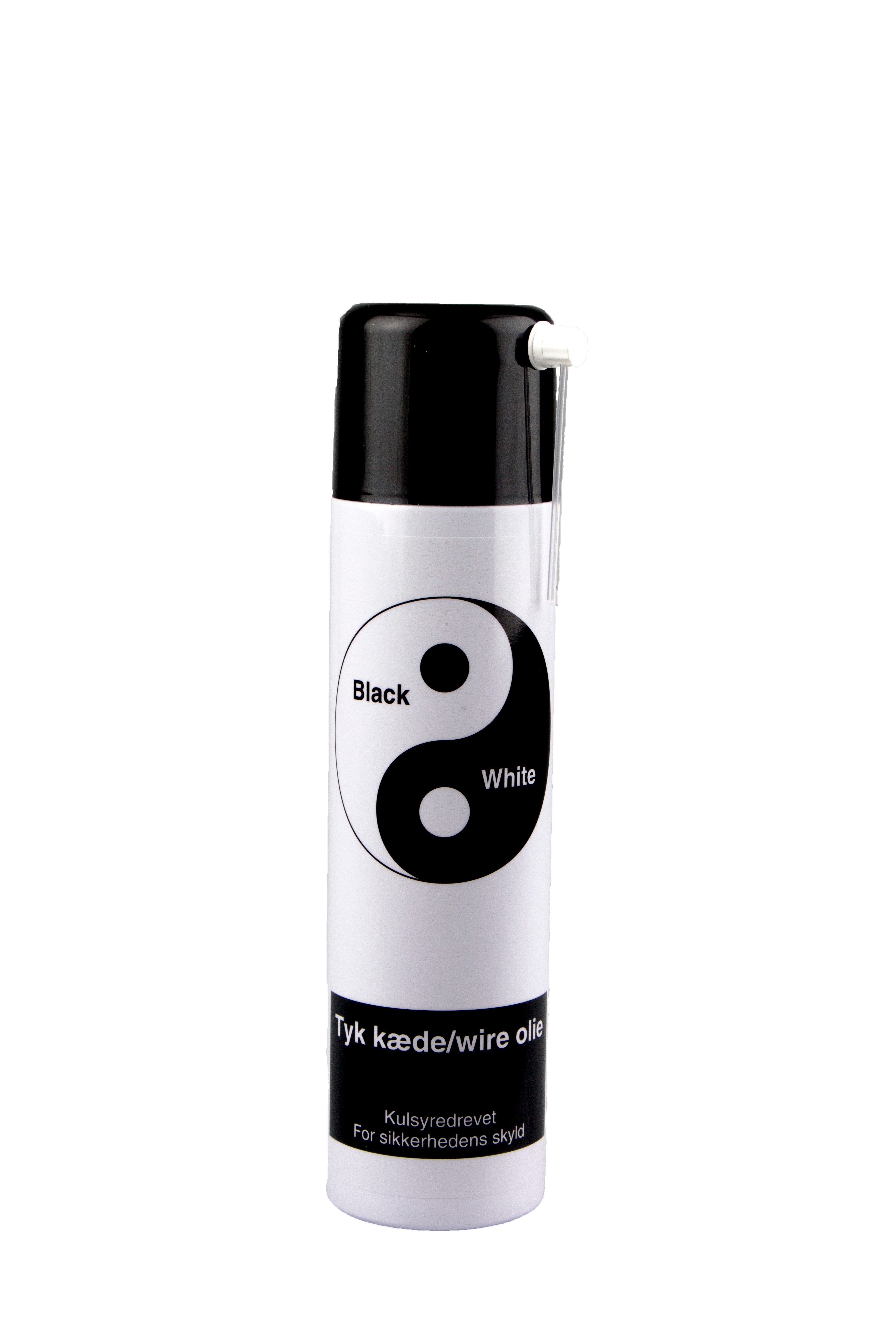 Black&White Tyk Kædewire Olie Spray