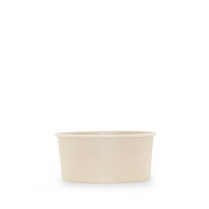 Bambus Salat-/Wok Skål Natur 750 ml, Ø150 mm - 50 stk/pk