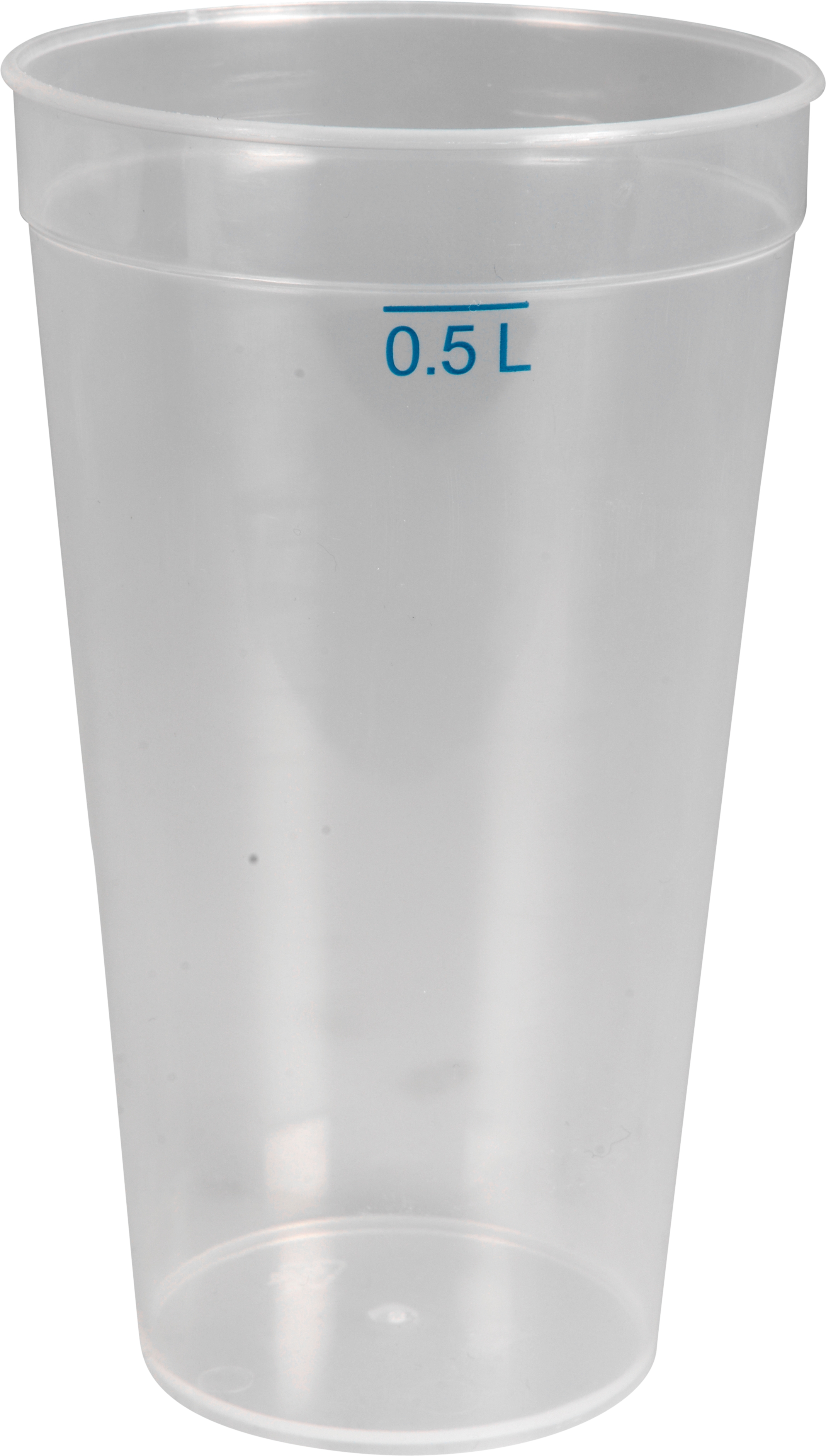 Flergangs Drikkeglas Ø8.7 x 15 cm 50 cl, klar PP - 12 stk/pk