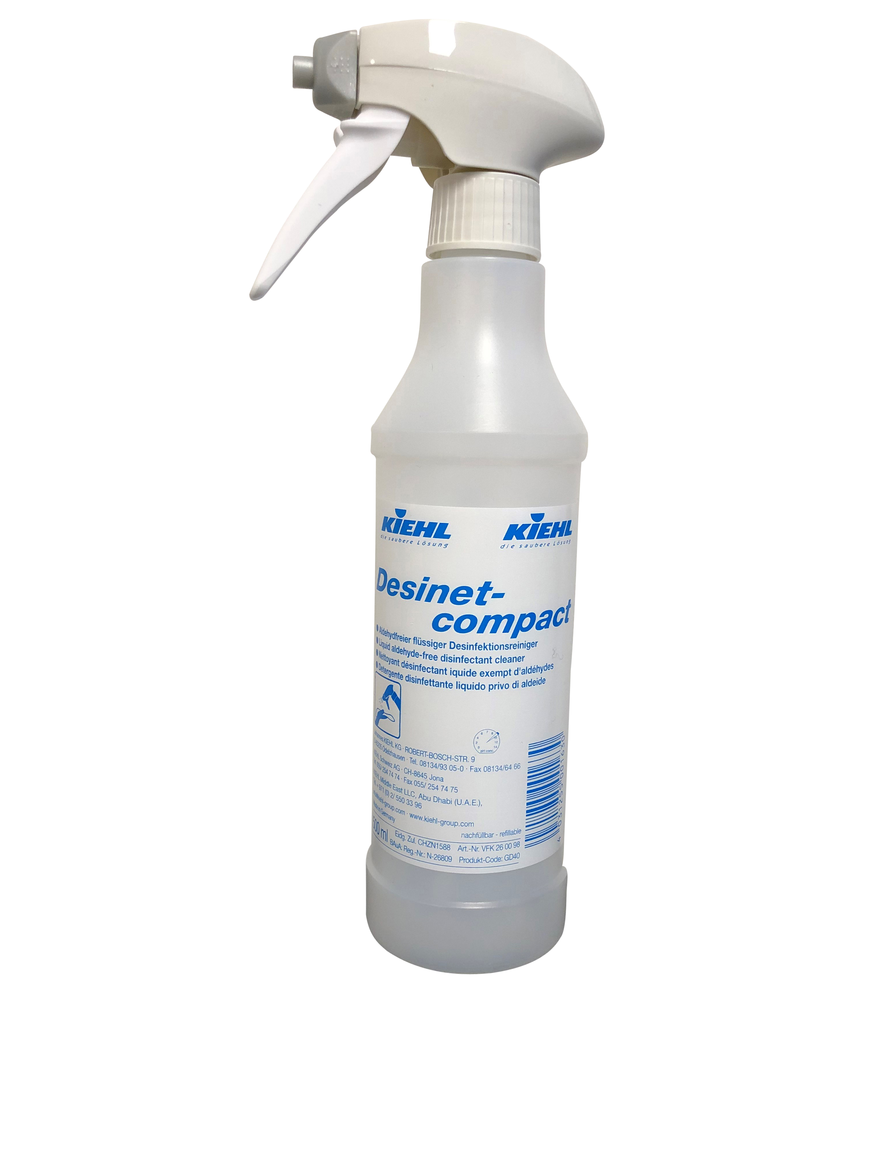 Kiehl Desinet Compact Doseringsflaske med spray 500 ml