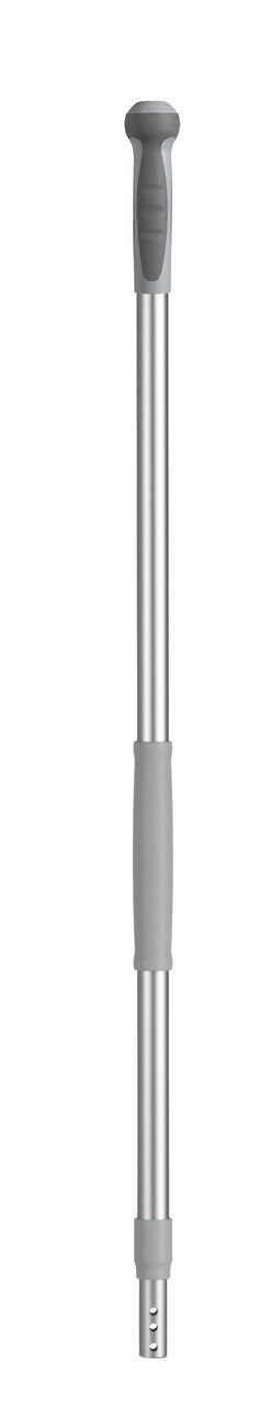 TTS Teleskaft m/click og ergo greb 97-184 cm, Grå