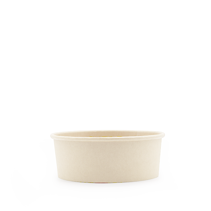 Bambus Salat-/Wok Skål Natur 1090 ml, Ø170 mm - 50 stk/pk