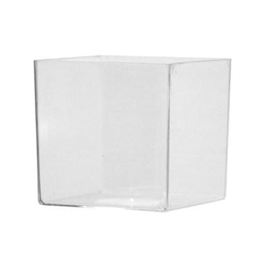 Cube 55 x 55 x 55 mm Medium Klar - 100 stk/krt