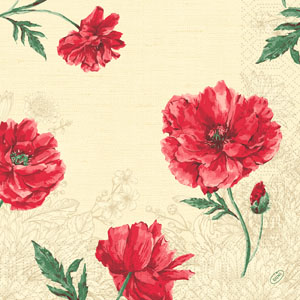 Dunisoft Serviet 40 x 40 cm Monique 3-lag - 60 stk/pk