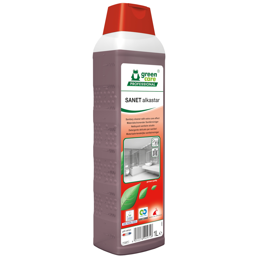 Green Care Professional Sanet Alkastar Sanitetsrens - 10 fl x 1 L/krt