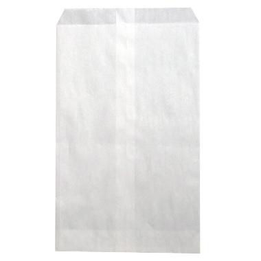Bagerpose 1 kg 160 x 260 + 20 mm 40 gr Hvid - 1000 stk/krt